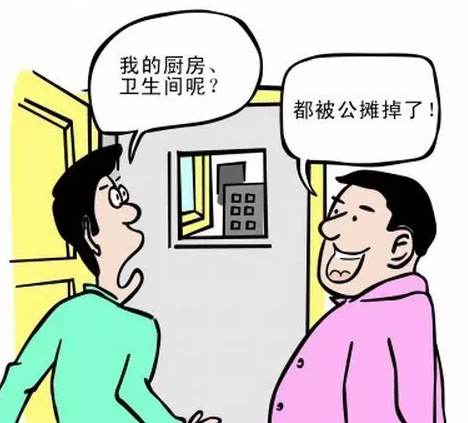 购房时各类房屋的公摊面积怎么算?