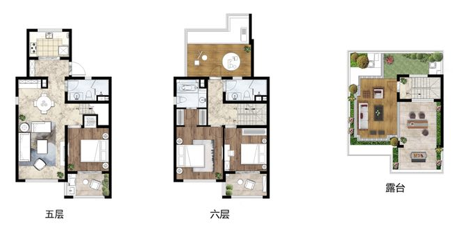 保利叠墅户型图,保利别墅户型图,保利半岛叠墅户型图_大山谷图库