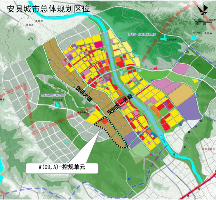 绵阳市安州区,绵阳市涪城区,安州区2035年规划图(第8页)_大山谷图库