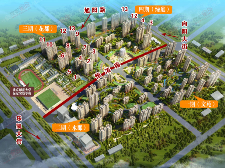 施工进度播报丨嘉禾直隶新城绿庭稳步推进部分楼座封顶