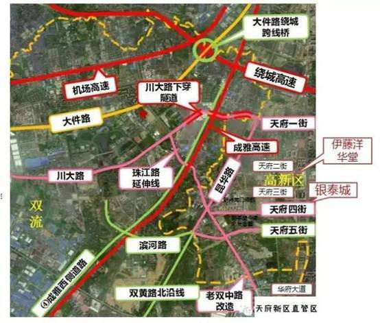 双流航空港的前世今生双流航空港区域分析