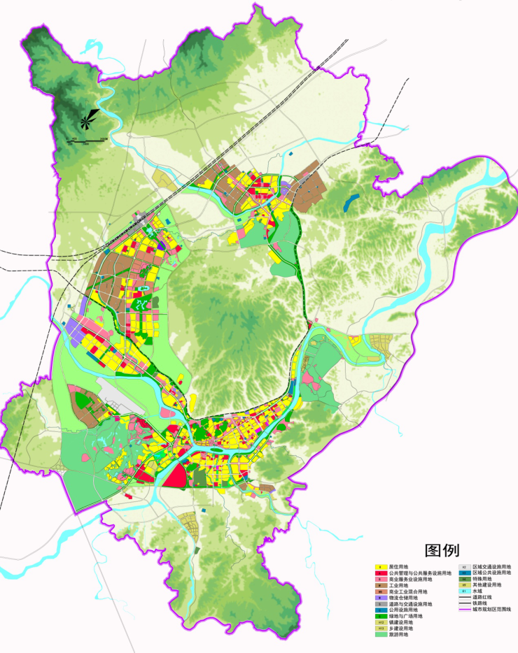 《黄山市城市总体规划(2008-2030)》-2018年最新