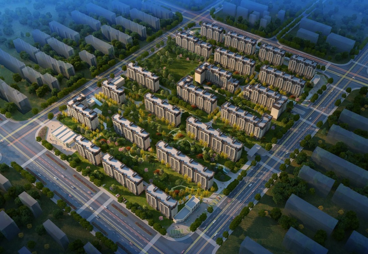 沧州运河樾府规划及建筑方案公示规划21栋住宅共1413户