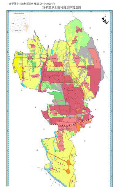 万全区发布2010-2020土地利用总体规划调整完善方案