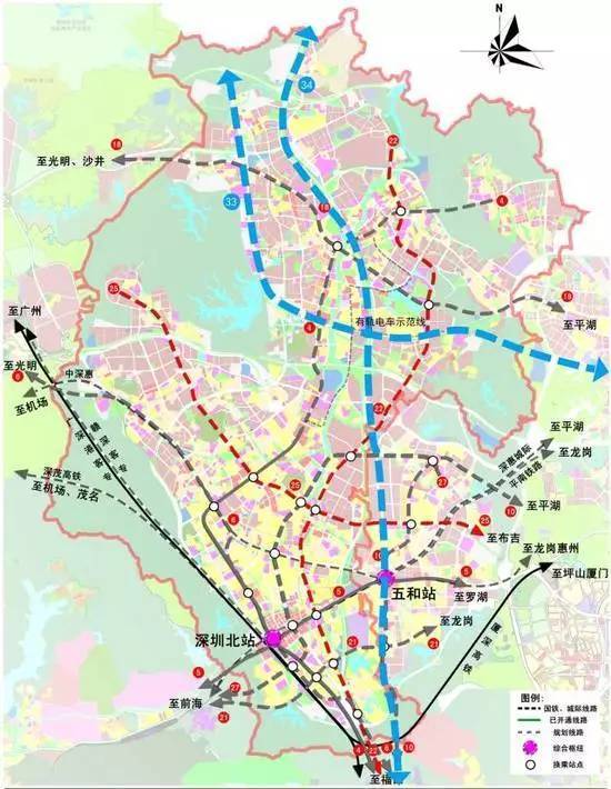 深圳地铁33号线规划设点惠阳这些高铁盘或将涨一波