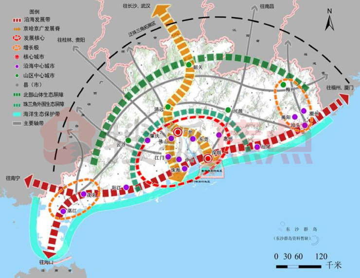 广东国土规划出炉20162035年助力汕潮揭同城化发展