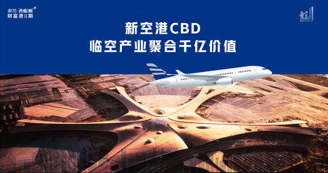 为美好而来新空港孔雀城大兴国际机场廊坊临空经济区赴进博会