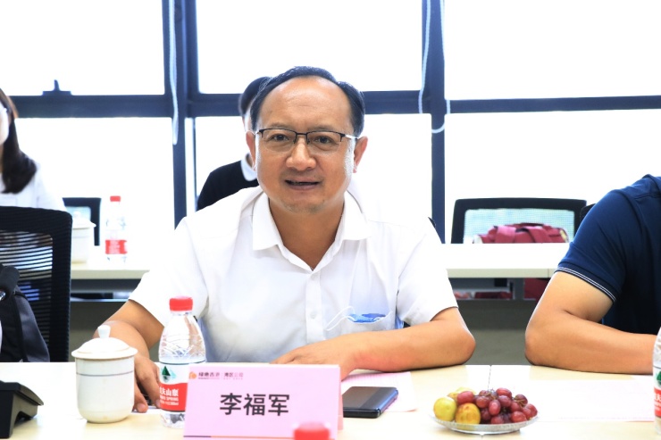 昆明晋宁区区委书记李福军莅临绿地香港湾区公司深圳区域考察指导