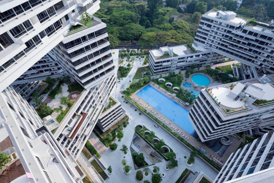 渭南高新区竟也有新加坡花园城市的浪漫