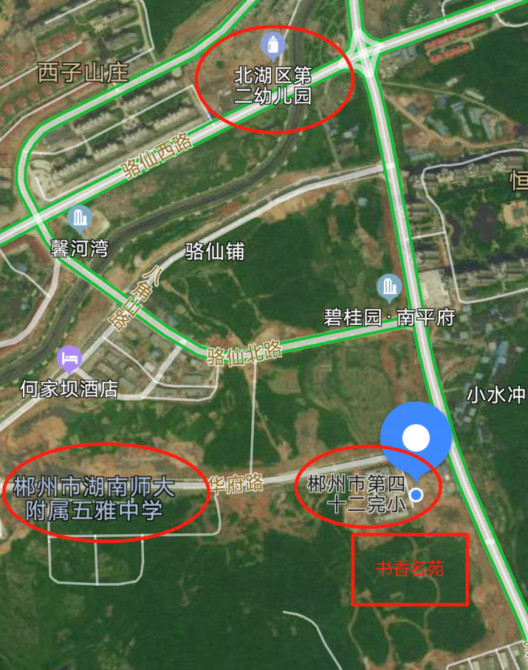 郴州骆仙片区土拍新地块最新规划曝光案名有点意思