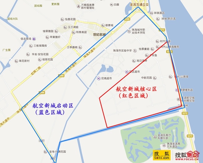 暴走金湾航空城系列报道1:规划蓝图也是够下本-珠海