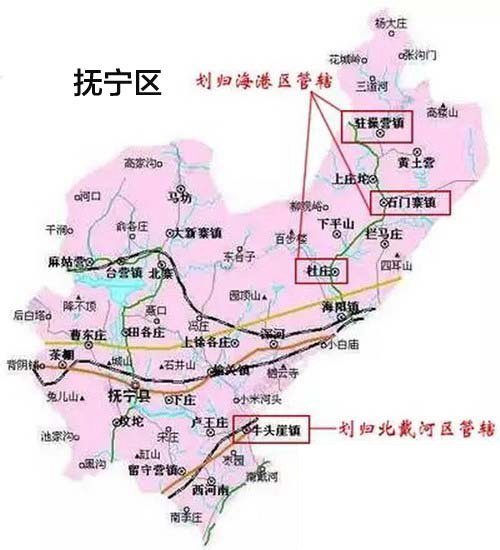 抚宁区五大空间格局规划出炉旅游地产受力