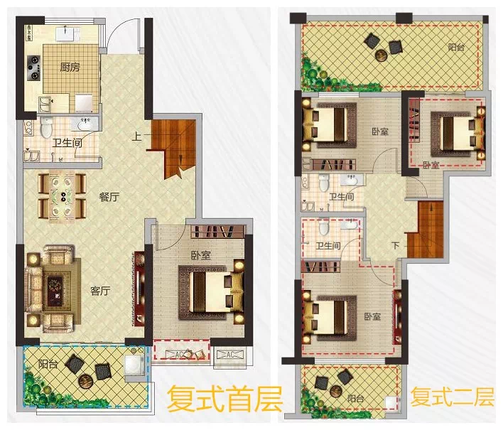 神复式108㎡作四房?这可能是衡阳最好的户型!