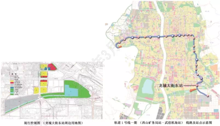 武宿机场站 太原地铁1号线24个站点分布图来源太原日报)地铁1,2号线