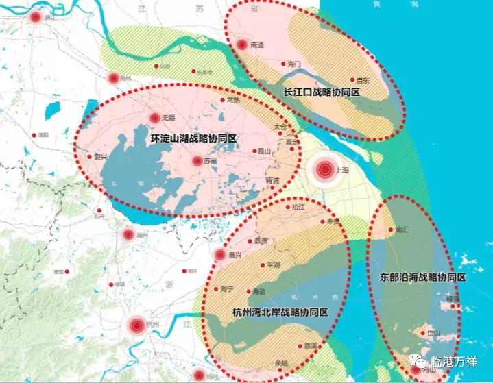 3, 东部沿海协同区:通过东海二桥促进临港,舟山等滨海地区分工