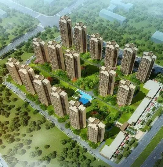时代倾城·双生花鸟瞰图