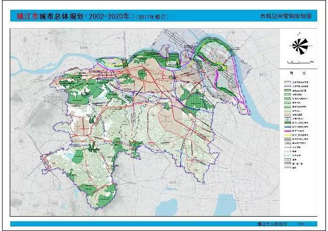 镇江市城市总体规划(2002-2020年)