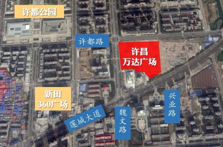 许昌万达广场规划敲定,营业面积超10万平米,含ima影城