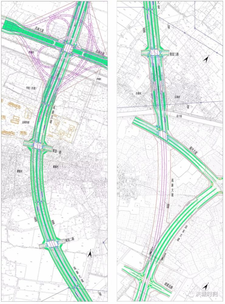 又要建快速路!高新大道南延段高架快速路规划出炉!