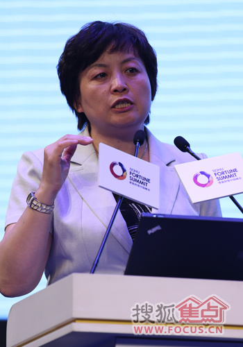 住房和城市建设部政策研究中心主任 秦虹