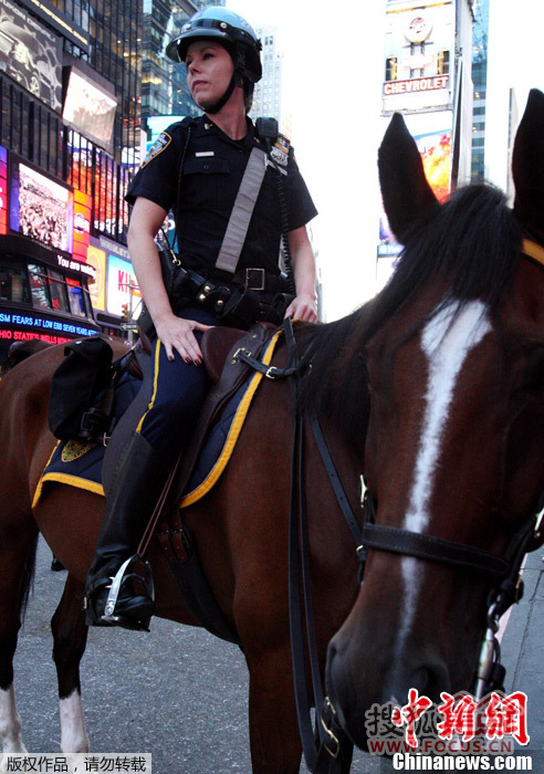 盘点世界各国都市女骑警