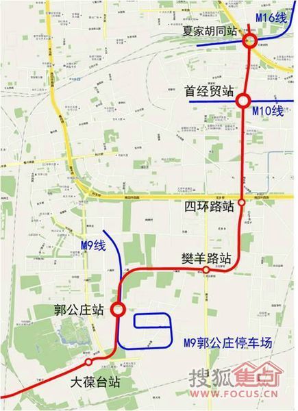 房山线北延至夏家胡同听说是首个要落实的