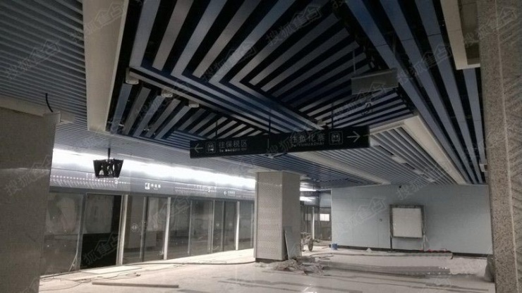 地铁三号线吉祥村太白南路科技路站曝光太时尚动感了吧