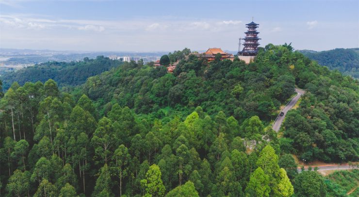 鑑證彭祖山成功創建國家4a級旅遊景區點亮環天府文旅新地標