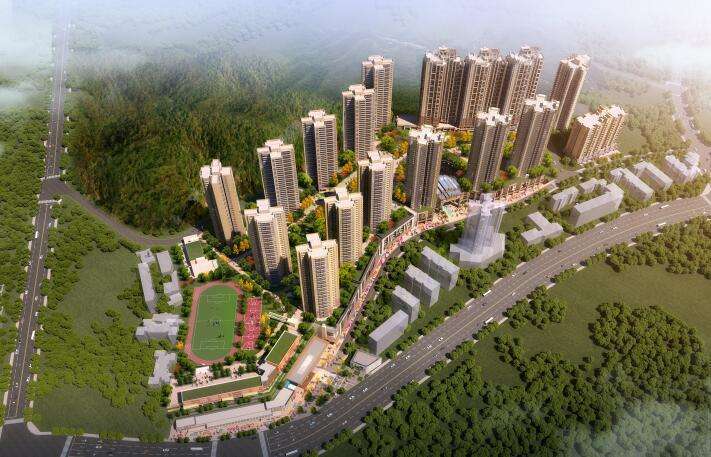 推荐楼盘一,万科翡翠传奇