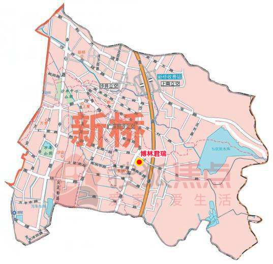 南宁市沙井地图图片