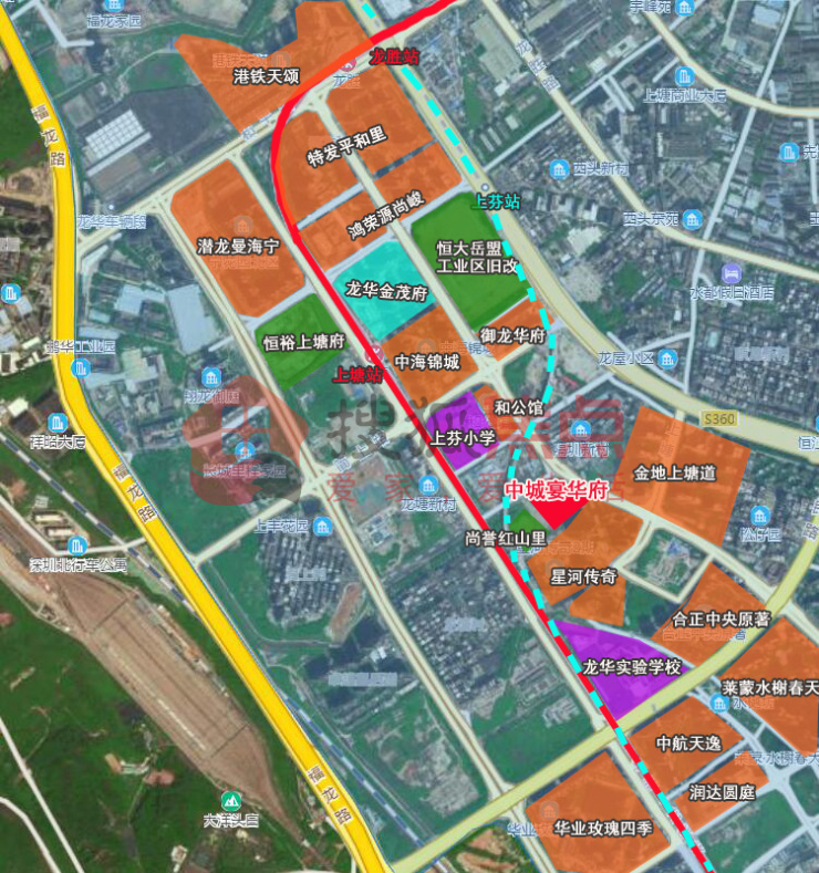 金茂府过后龙华第二豪宅诞生 上塘中城宴华府预计7月上线