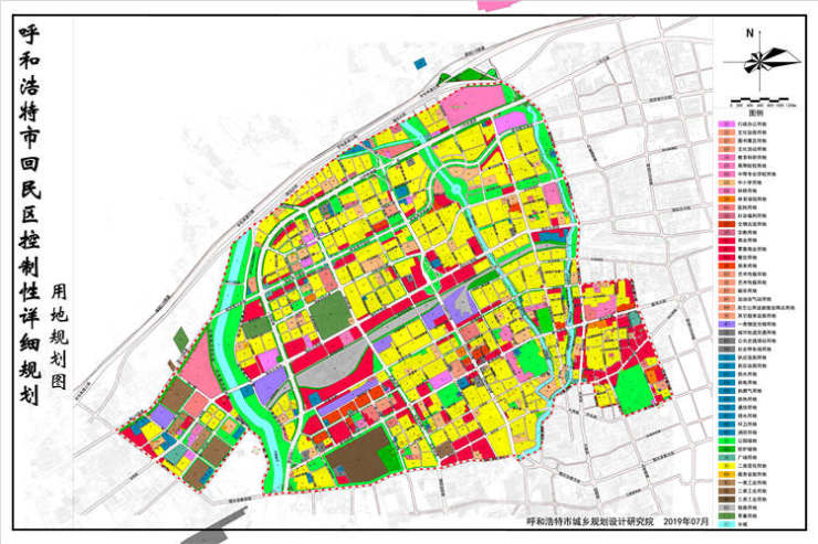 呼和浩特总体规划2030图片