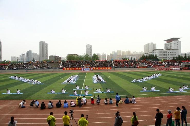 渭南师范学院体育馆图片