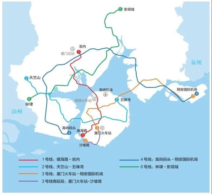 此外,海滄隧道也將在今年建成通車,屆時將有三條線路進出島.