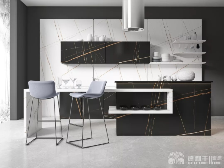 糅合极简与轻奢于色彩中迸发灵感劳伦特黑金白金