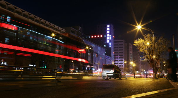 霸州夜景图片