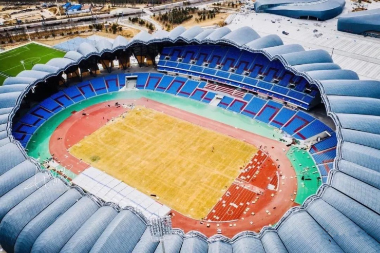 第五届成龙电影周二青会主办场地大同市体育中心竣工