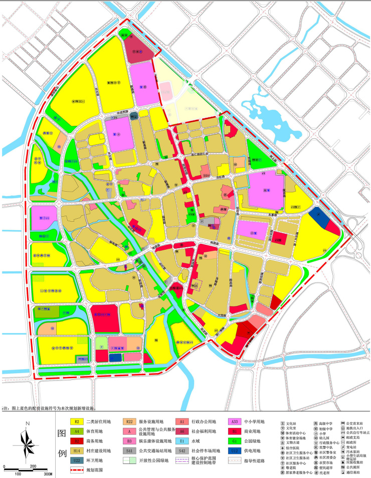 北滘新城规划图高清图片