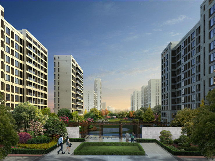 超宽楼间距,让距离产生美