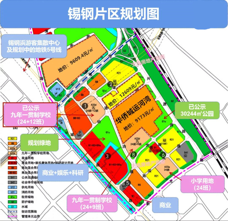 主城梁溪区,锡钢北侧学校规划出炉-无锡搜狐焦点