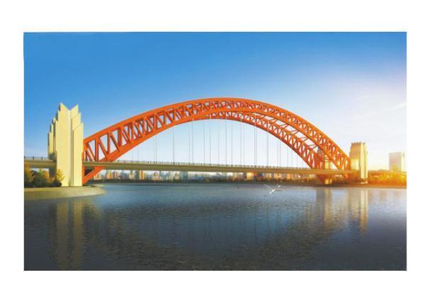 成都最大单跨跨径钢桁架拱桥天府新区又一座大桥正式动工