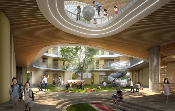 登云湖幼儿园最新效果图|没有边界的森林幼儿园