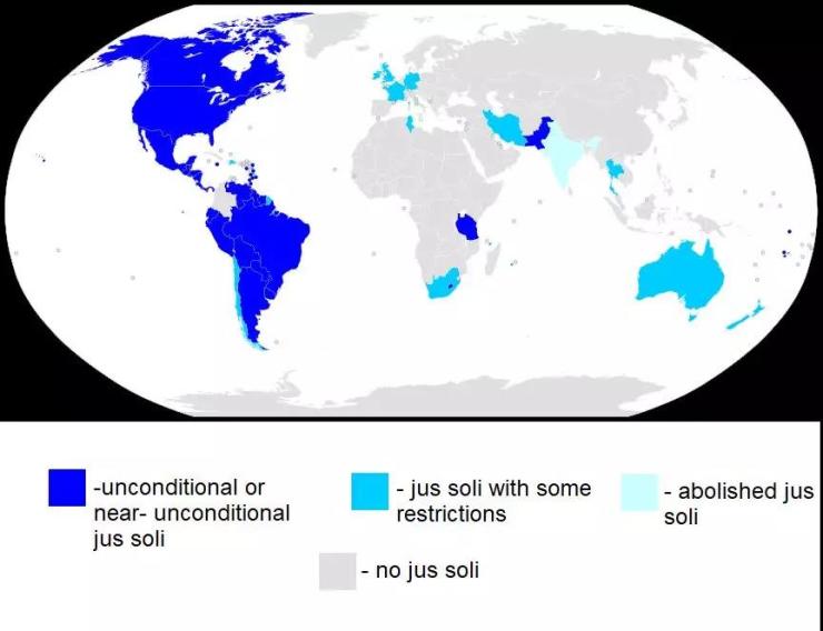 出生地主义:哪些国家可以落地入籍?