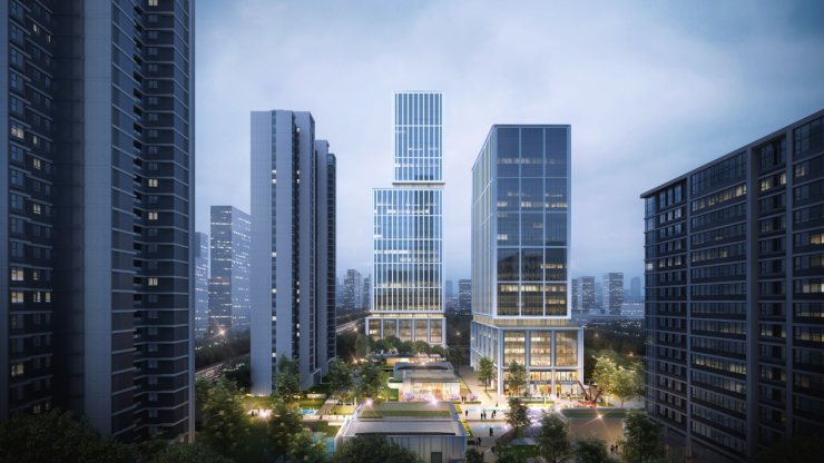 瞰见中心繁华金陵华夏中心旗舰综合体项目揭开神秘面纱