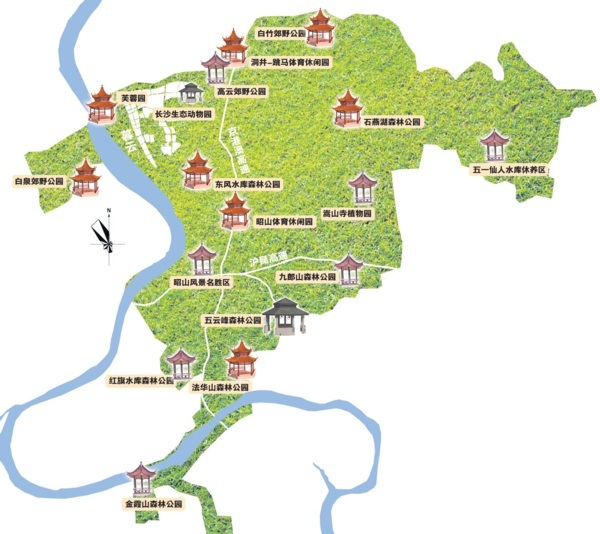 长株潭生态绿心发展理念引领绿心保护打造高颜值城市后花园