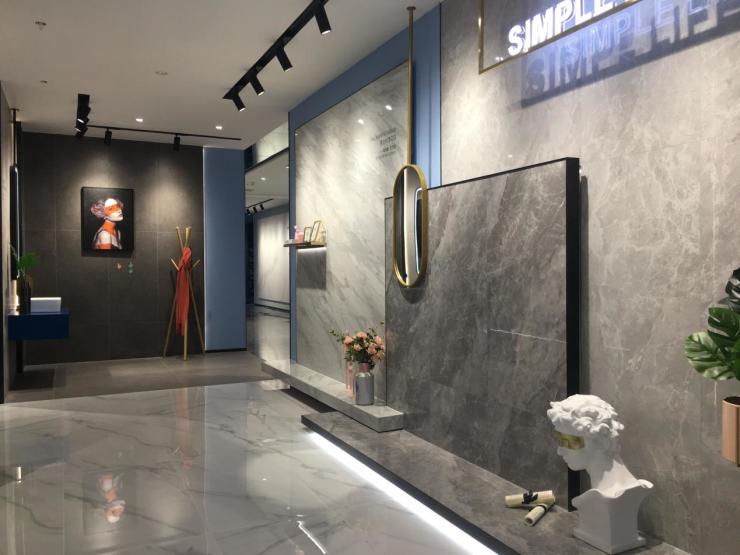 安华瓷砖总部展厅演绎年轻态精致生活