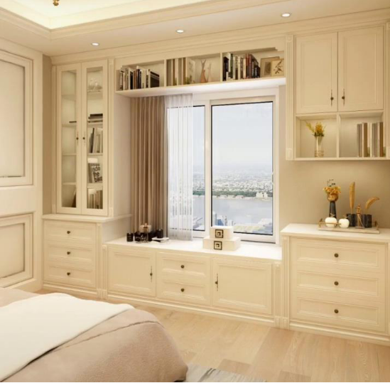卧室飘窗装修这样设计,合理利用每一寸空间,美观实用两不误