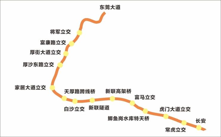 常平到虎门轻轨路线图图片