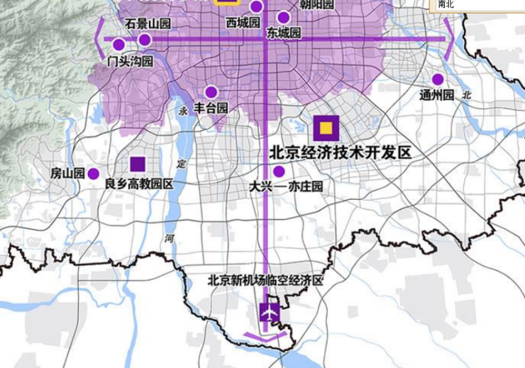 南中轴地区规划,引擎北京未来30年腾飞