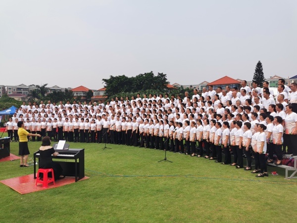 致敬母亲祝福祖国广州碧桂园百人大合唱活动圆满落幕